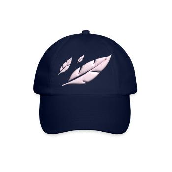 PINK FEATHERS FALLING - Baseballkappe - Blau/Blau - Vorne
