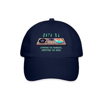 Data DJ - Baseballkappe - Blau/Blau - Vorne