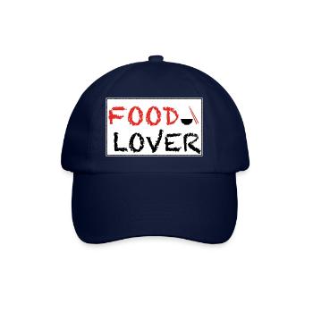 Food Lover - Baseballkappe - Blau/Blau - Vorne