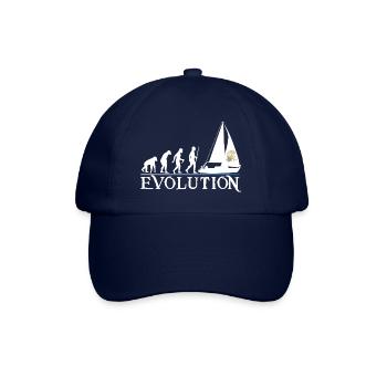 Evolution weiße Ausführung - Baseballkappe - Blau/Blau - Vorne
