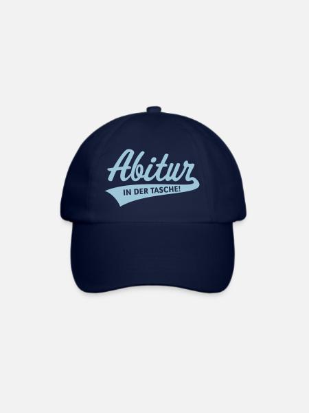 Abitur – In Der Tasche! (Abiturient / Abi / White) - Baseballkappe - Blau/Blau