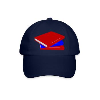 books - Baseballkappe - Blau/Blau - Vorne