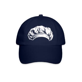 Kochmütze - Baseballkappe - Blau/Blau - Vorne