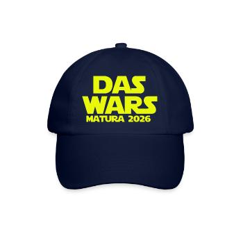 das wars matura 2026 gymnasium - Baseballkappe - Blau/Blau - Vorne