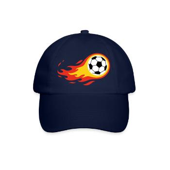 Fußball Deutschland Germany Komet Fanshirt - Baseballkappe - Blau/Blau - Vorne