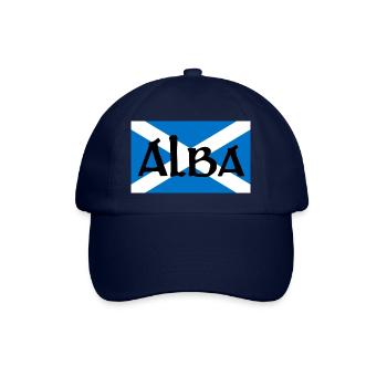 Alba - Scotland - Baseballkappe - Blau/Blau - Vorne