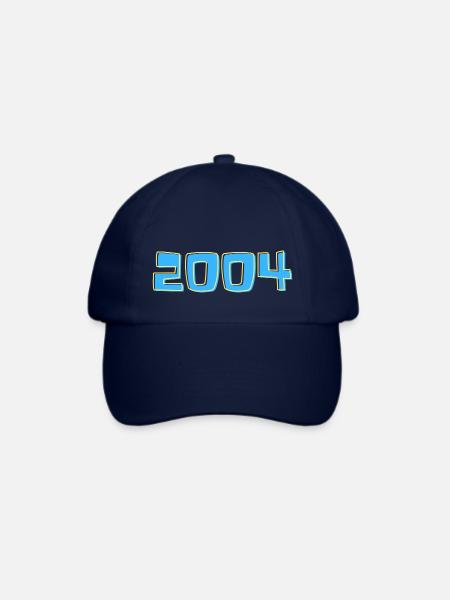 2004 in Blau und Gelb - Baseballkappe - Blau/Blau