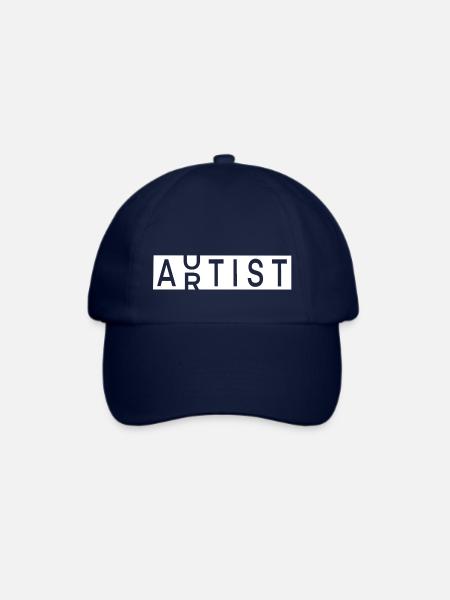 Künstler/Autist En - Baseballkappe - Blau/Blau