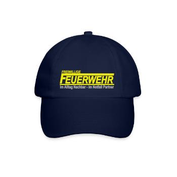 Feuerwehr - Ehrenamt - Freiwillige Feuerwehr - Baseballkappe - Blau/Blau - Vorne