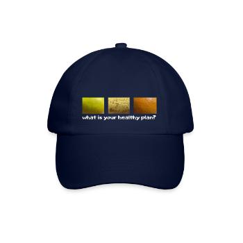 Gesunder Plan - Baseballkappe - Blau/Blau - Vorne