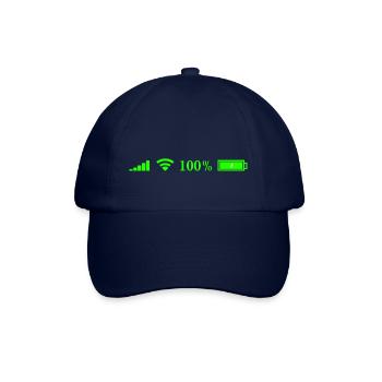 Internet - Baseballkappe - Blau/Blau - Vorne