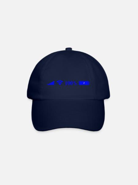 Symbole - Baseballkappe - Blau/Blau