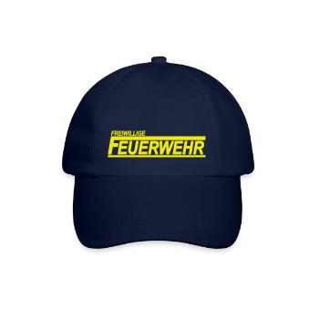 Freiwillige Feuerwehr - Rettungsdienst - Ehrenamt - Baseballkappe - Blau/Blau - Vorne