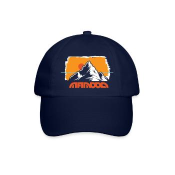 outddor horizont hinter dem Berg - Baseballkappe - Blau/Blau - Vorne