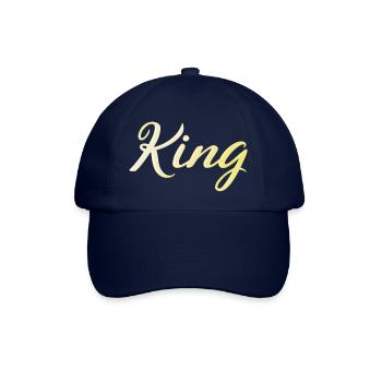 König - Baseballkappe - Blau/Blau - Vorne