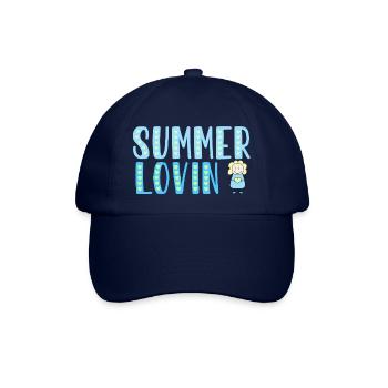 Summer lovin - Baseballkappe - Blau/Blau - Vorne