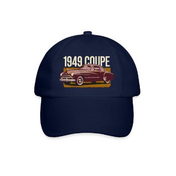 1949 Coupé Burgund - Baseballkappe - Blau/Blau - Vorne
