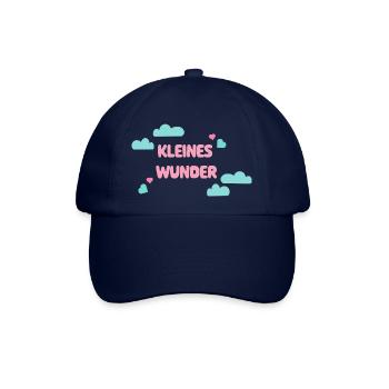 Kleines Wunder - Babymotiv - Babysachen - Baseballkappe - Blau/Blau - Vorne