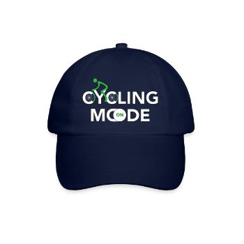 Cycling Mode On - Fahrrad - Baseballkappe - Blau/Blau - Vorne