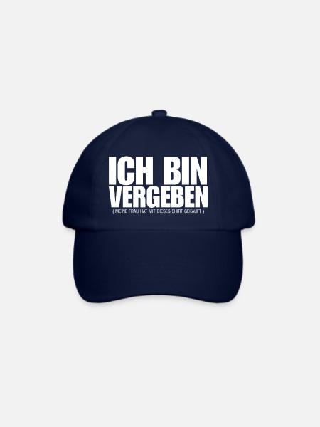 Vergeben - Baseballkappe - Blau/Blau