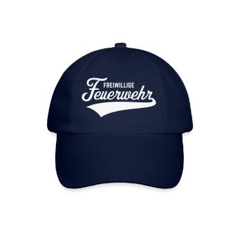 Freiwillige Feuerwehr (Schriftzug / White) - Baseballkappe - Blau/Blau - Vorne