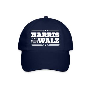 Harris Walz - Baseballkappe - Blau/Blau - Vorne