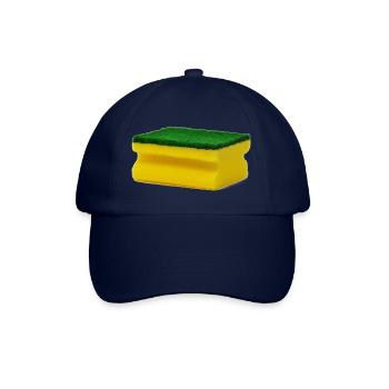 Schwamm - Baseballkappe - Blau/Blau - Vorne