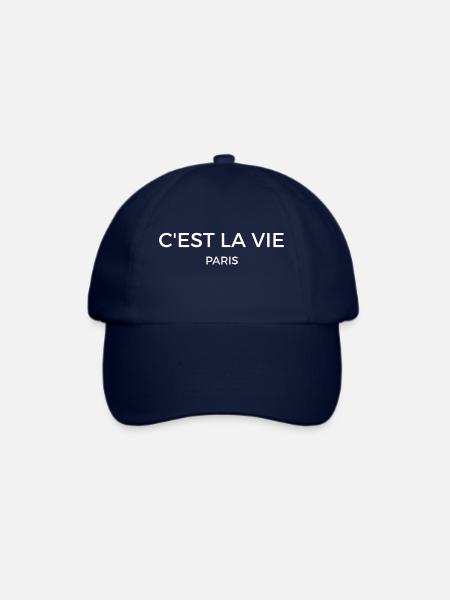 cest la vie - Baseballkappe - Blau/Blau