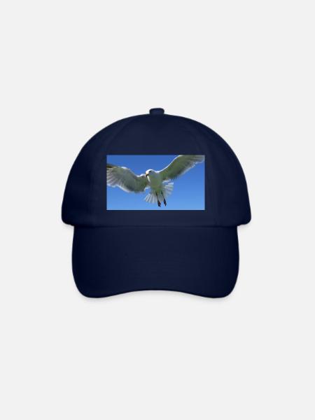 Möwe - Baseballkappe - Blau/Blau