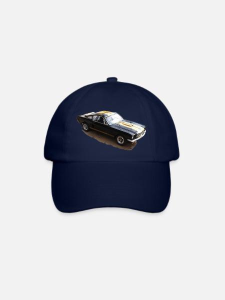 Oldtimer auto - Baseballkappe - Blau/Blau