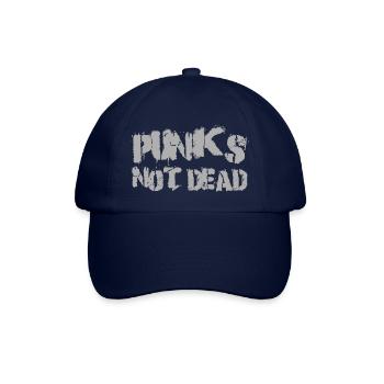Punks not Dead - Baseballkappe - Blau/Blau - Vorne