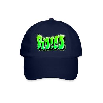 ROCCO GRAFFITI-DRUCK - Baseballkappe - Blau/Blau - Vorne