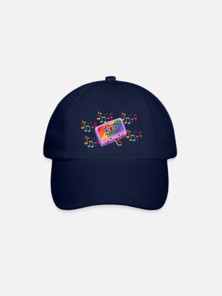 Regenbogen in meinem Kopf - Baseballkappe - Blau/Blau