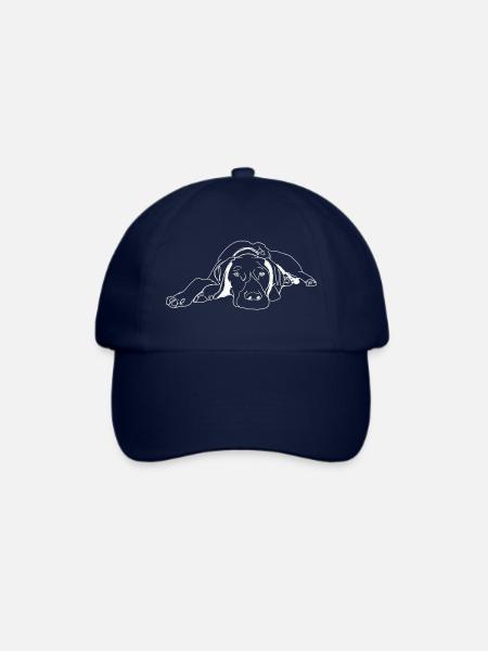 Pointer Deutsch Kurzhaar - Baseballkappe - Blau/Blau