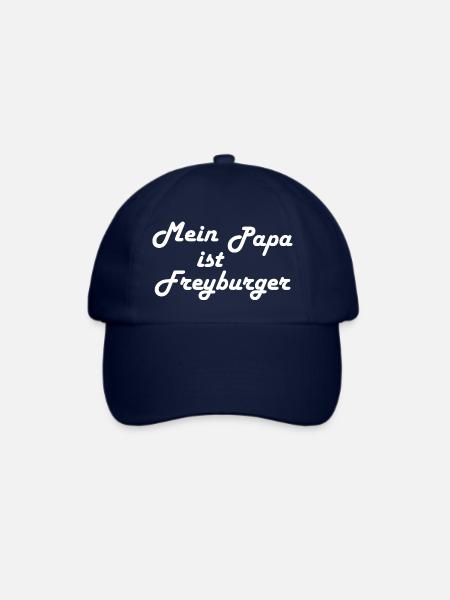 Mein Papa ist Freyburger - Baseballkappe - Blau/Blau