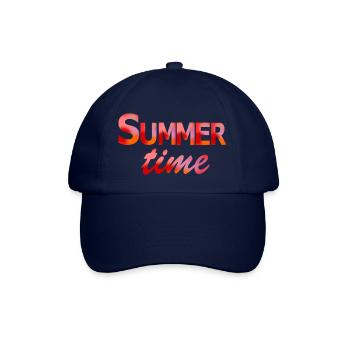 Sommerzeit - Baseballkappe - Blau/Blau - Vorne
