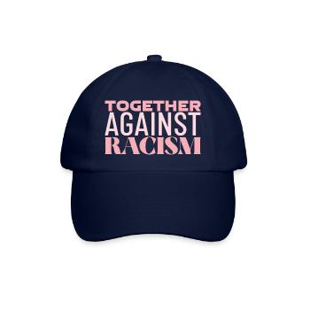 TOGETHER AGAINST RACISM - Baseballkappe - Blau/Blau - Vorne