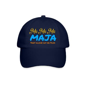 Ma Ma Ma Maja - Baseballkappe - Blau/Blau - Vorne