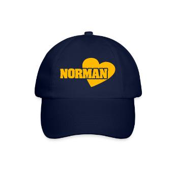 Gold Norman - Baseballkappe - Blau/Blau - Vorne