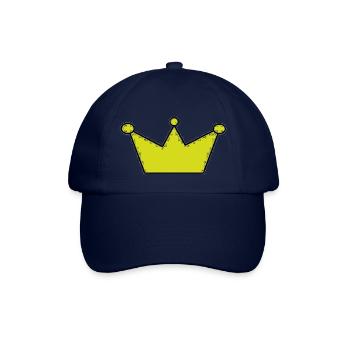 krone - Baseballkappe - Blau/Blau - Vorne