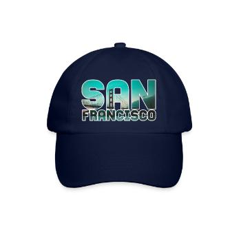 San Francisco - Baseballkappe - Blau/Blau - Vorne