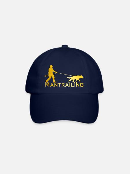 Mantrailing Gold - Baseballkappe - Blau/Blau