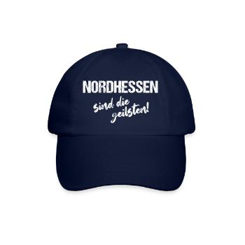 Nordhessen sind die geilsten - Baseballkappe - Blau/Blau - Vorne