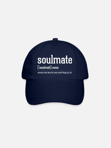 Definition of Soulmate - Baseballkappe - Blau/Blau
