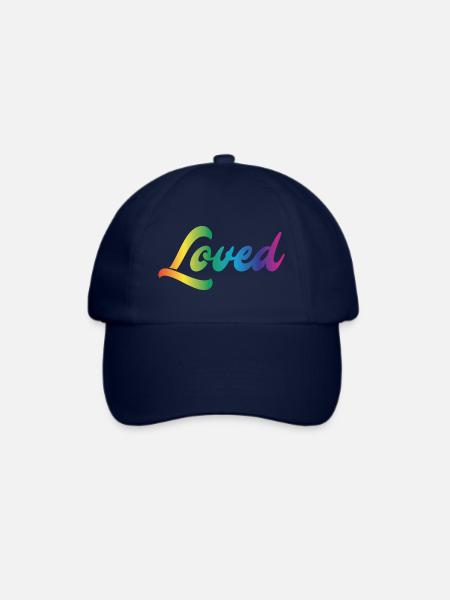 Loved - Baseballkappe - Blau/Blau
