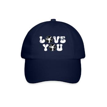 Love You - Baseballkappe - Blau/Blau - Vorne