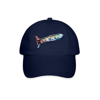 Die Nautilus nach Jules Verne - Baseballkappe - Blau/Blau - Vorne