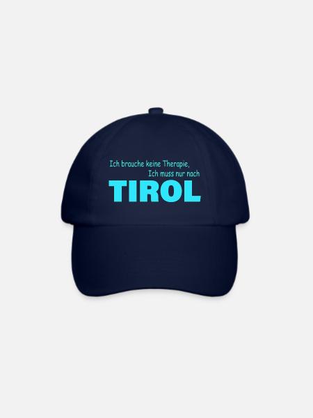 Therapie TIROL - Baseballkappe - Blau/Blau