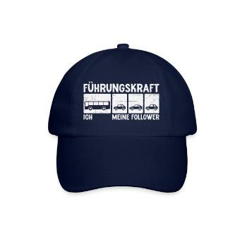 Busfahrer Linienbus Führungskraft Follower Bus - Baseballkappe - Blau/Blau - Vorne