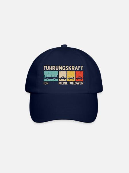 Busfahrer Linienbus Führungskraft Follower Bus - Baseballkappe - Blau/Blau
